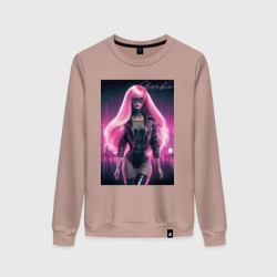 Женский свитшот хлопок Sexy Barbie - ai art 
