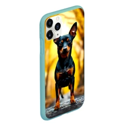 Чехол для iPhone 11 Pro Max матовый Пинчер  - фото 2