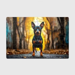 Головоломка Пазл магнитный 126 элементов Пинчер 