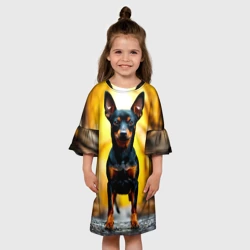Детское платье 3D Пинчер  - фото 2