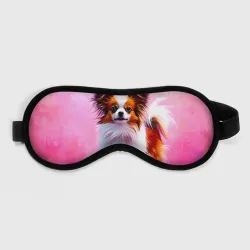 Маска для сна 3D Папильон на розовом