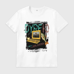 Мужская футболка хлопок Дурею от Kingdom come deliverance 2