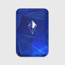 Картхолдер Magsafe магнитный No Man's Sky blue poly