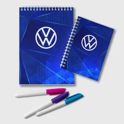 Блокнот Volkswagen blue poly