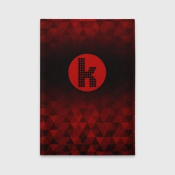 Обложка для автодокументов The Killers red poly