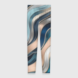 Леггинсы 3D Элегантные линии с перламутр