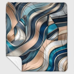 Плед с рукавами Элегантные линии с перламутр