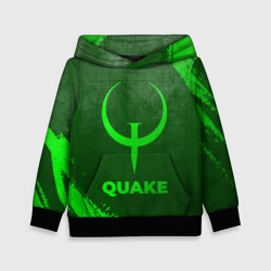 Детская толстовка 3D Quake - green gradient