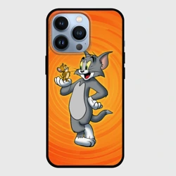 Чехол для iPhone 13 Pro Characters - Tom and Jerry