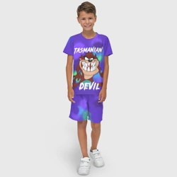 Детский костюм с шортами 3D Тасманский дьявол - Looney Tunes - фото 2