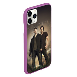 Чехол для iPhone 11 Pro матовый Братья Винчестеры - Сверхъестественное - фото 2