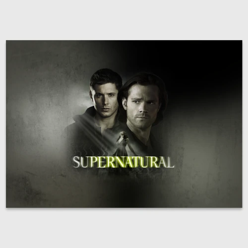 Поздравительная открытка Supernatural - Братья Винчестеры
