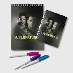Блокнот Supernatural - Братья Винчестеры