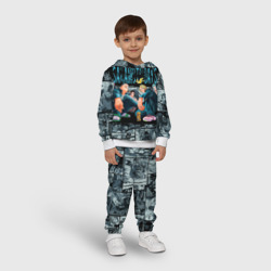 Детский костюм с толстовкой 3D Дни сакамото главные герои - фото 2