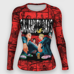 Женский рашгард 3D Дни сакамото герои