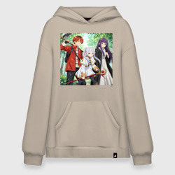 Худи SuperOversize хлопок Фрирен, Ферн и Штарк