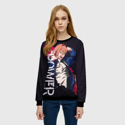Женский свитшот 3D Chainsaw Man Power - фото 2