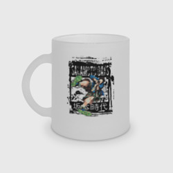 Кружка матовая стеклянная Хейсуки Масимо из Дни сакамото 