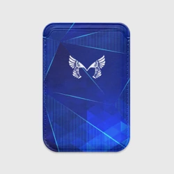 Картхолдер Magsafe магнитный Placebo blue poly