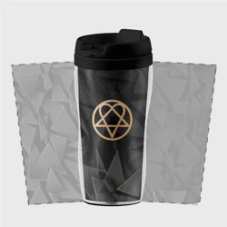 Термокружка-непроливайка HIM golden poly - фото 2