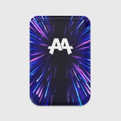 Картхолдер Magsafe магнитный Asking Alexandria neon energy