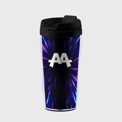 Термокружка-непроливайка Asking Alexandria neon energy