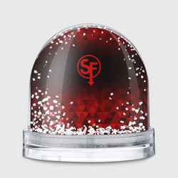 Игрушка Снежный шар Sally Face red poly