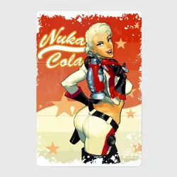 Магнитный плакат 2Х3 Fallout - nuka cola playbill