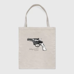 Шоппер BioNature Andy Warhol revolver sketch