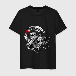 Мужская футболка хлопок Logo Sons Of Anarchy