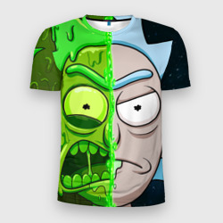Мужская футболка 3D Slim Toxic Rick