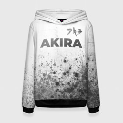 Женская толстовка 3D Akira - white gradient посередине