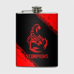 Фляга Scorpions - red gradient