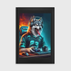 Ежедневник Волчара кибер спортсмен - нейроарт