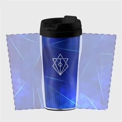 Термокружка-непроливайка In Flames blue poly - фото 2