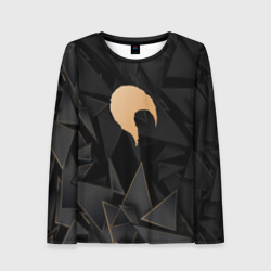 Женский лонгслив 3D Date A Live golden poly