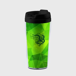 Термокружка-непроливайка Burzum green poly