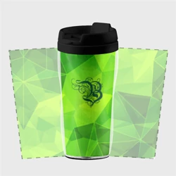 Термокружка-непроливайка Burzum green poly - фото 2