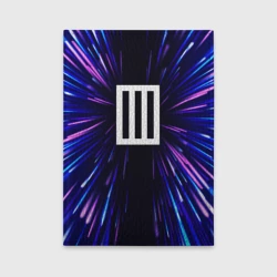 Обложка для автодокументов Paramore neon energy