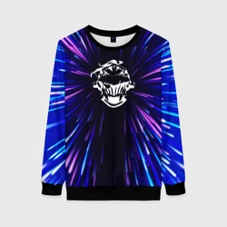 Женский свитшот 3D Goblin Slayer neon energy