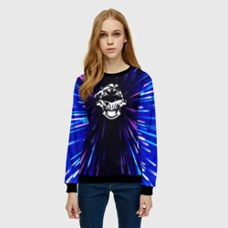 Женский свитшот 3D Goblin Slayer neon energy - фото 2