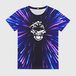 Женская футболка 3D Goblin Slayer neon energy
