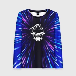 Женский лонгслив 3D Goblin Slayer neon energy