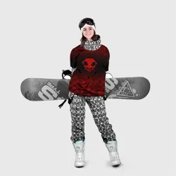 Накидка на куртку 3D Bleach red poly - фото 2