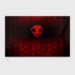 Флаг 3D Bleach red poly