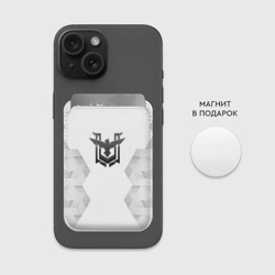 Картхолдер Magsafe магнитный Free Fire white poly - фото 2