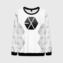 Мужской свитшот 3D Exo white poly
