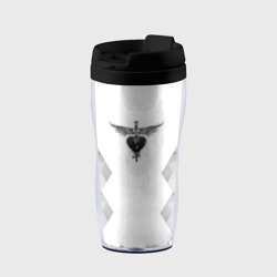 Термокружка-непроливайка Bon Jovi white poly