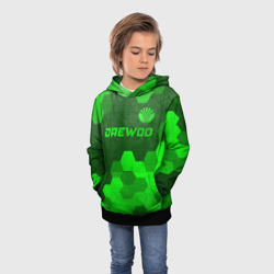 Детская толстовка 3D Daewoo - green gradient посередине - фото 2