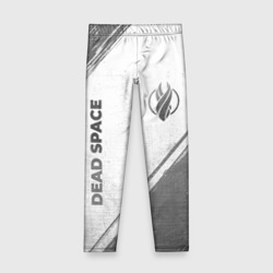 Детские леггинсы 3D Dead Space - white gradient вертикально